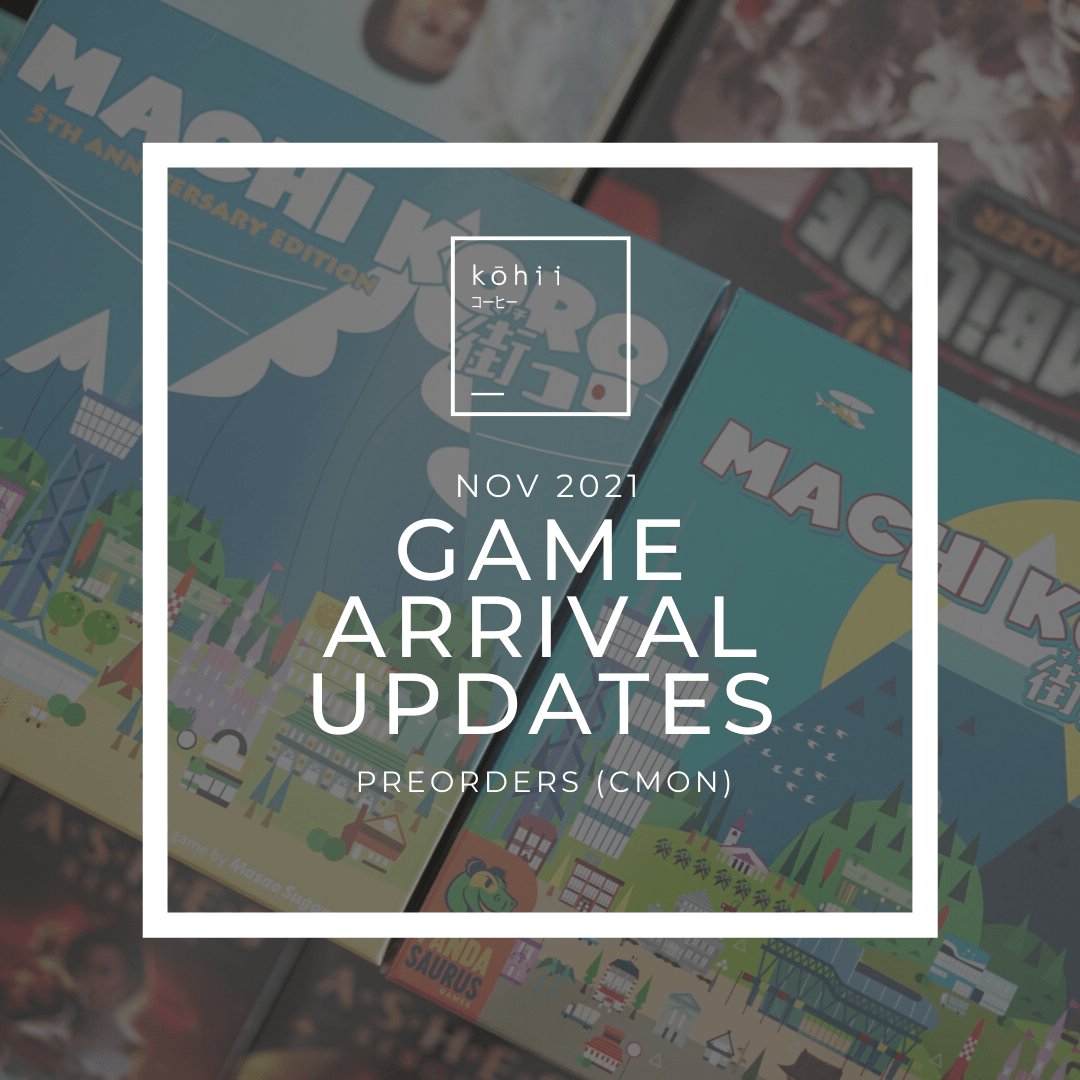 Request Restock for Board Games Feature in Kohii Board Game Cafe Online  Store - Kohii Board Game Online Store Malaysia