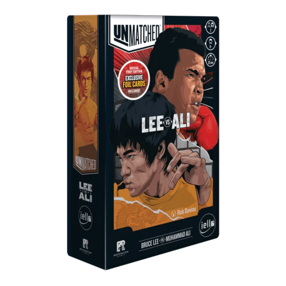 Unmatched: Muhammad Ali vs Bruce Lee (with Foil Cards)